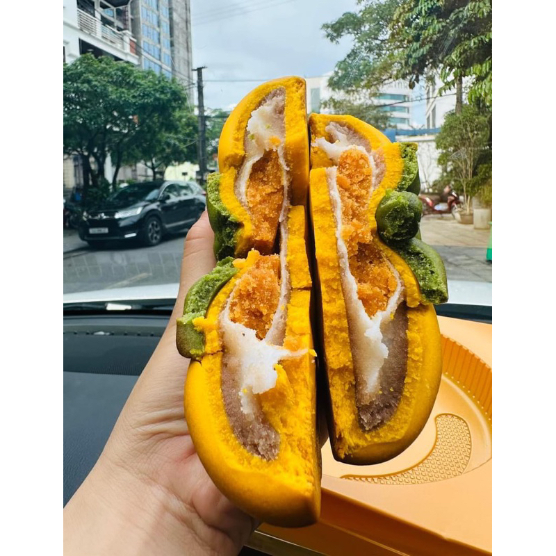 bánh trung thu mochi bí đỏ