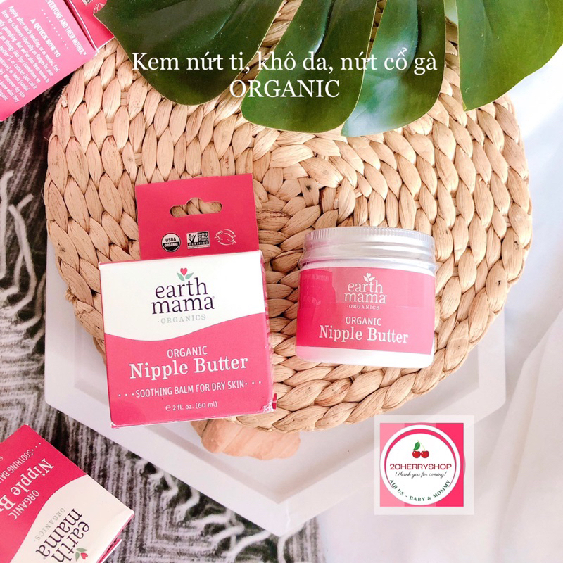 [AIR US]Kem Nứt Đầu Ti Earth Mama Organic (date 9/2027)
