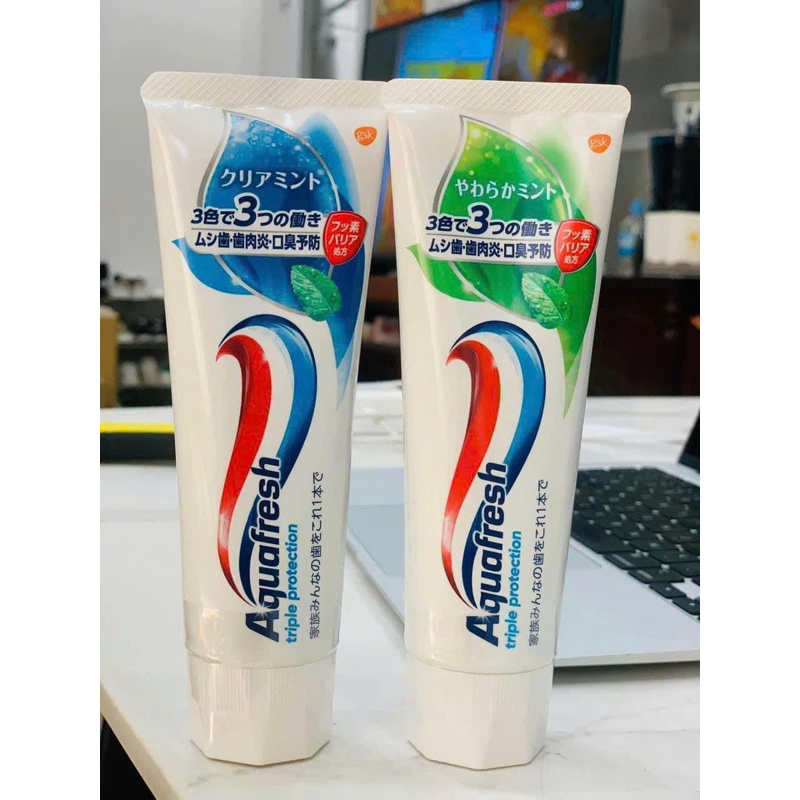 Kem đánh răng Aquafresh Nhật Bản 140g