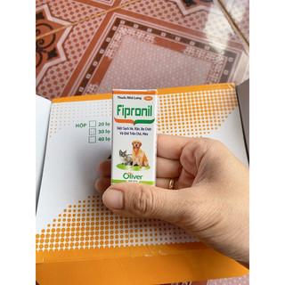 Nhỏ Gáy Diệt Bọ Chét Ve Rận Cho Chó Mèo FIPRONIL An Toàn và Hiệu Quả Cao