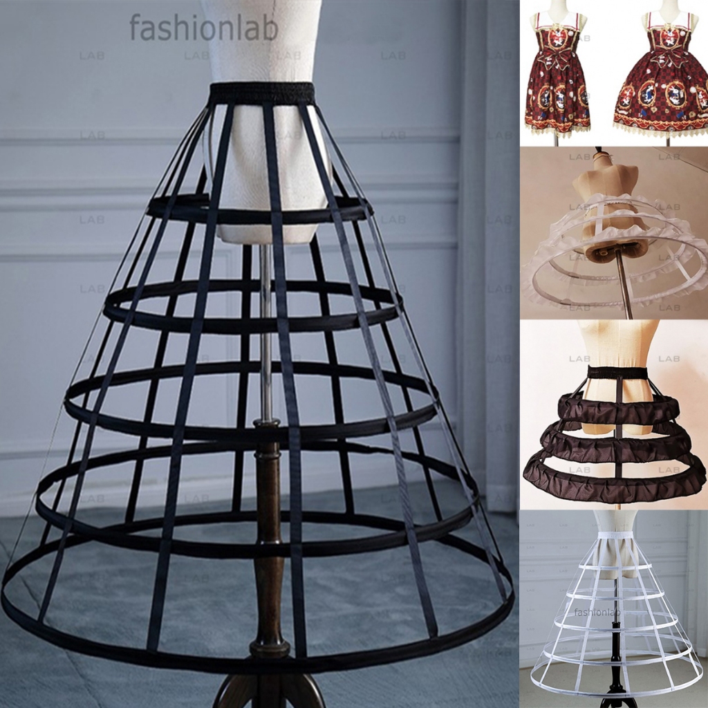 Tùng váy phồng - váy lót dáng chuông Lolita, cosplay, váy cưới ngắn #0211