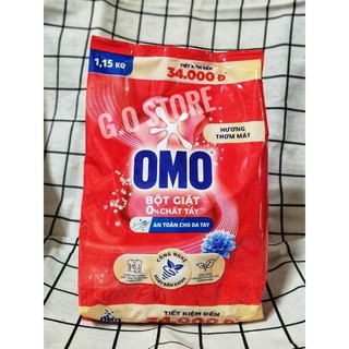 Bột giặt OMO sạch cực nhanh gói 1,15kg