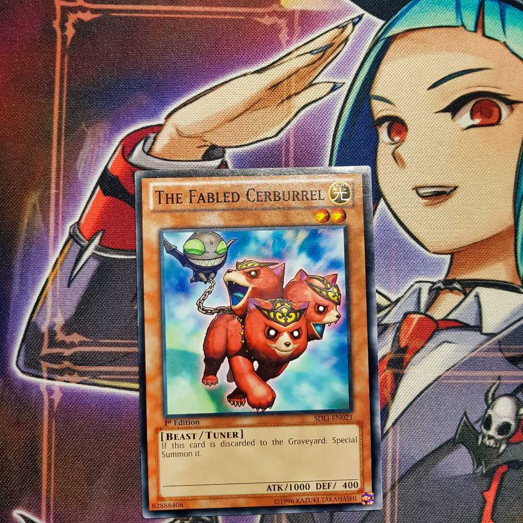 Thẻ bài Yugioh chính hãng | The Fabled Cerburrel | Common.