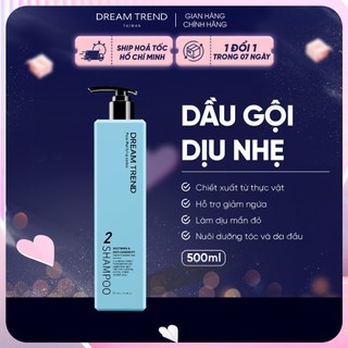 Combo Dầu Gội Làm Sạch DREAM TREND 500ml + Tinh Chất Dưỡng Tóc AHA Essence DREAM TREND 150ml