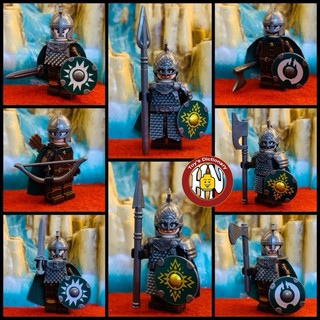 Đồ chơi xếp hình - Lính Rohan ( lOTR ) - Hàng cao cấp - Hàng siêu nét - KT1046 - Lord of the Rings !