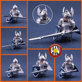 Đồ chơi xếp hình - Lính Gondor cấp cao - Thiên Nga Dol Amroth - KT1051 - Ảnh thật !
