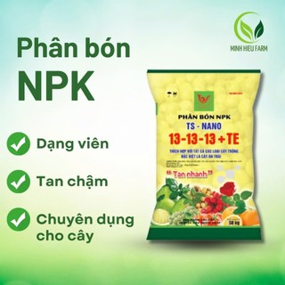 200g Phân bón NPK dạng viên tan chậm chuyên dụng cho cây