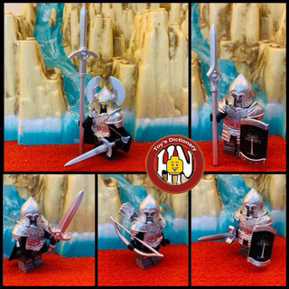 Đồ chơi minifigures - Lính trung cổ - Mã số KT1014 + KT1015 - Mã XP103 > XP110 - Lính gondor - Hàng cao cấp !