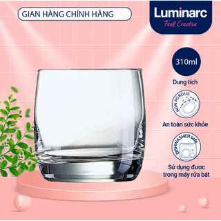 Bộ 6 cốc (ly) thủy tinh Luminarc Vigne G2574 dung tích 310ml | Hàng chính hãng