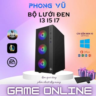 Bộ Máy Tính Case PC Chơi Game (H81,i34160, i5 4570, i7 4770 Ram 8G, SSD 128G, VGA GTX 7xx) BẢO HÀNH 12 THÁNG