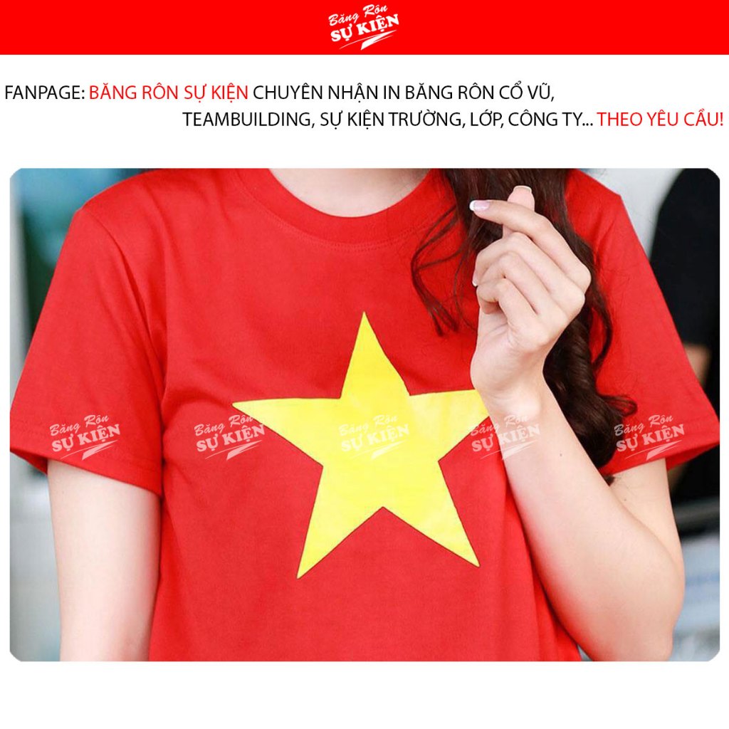 áo cờ đỏ sao vàng ( chất đẹp )