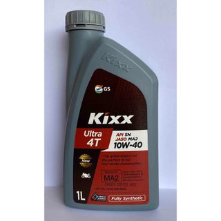 Nhớt Kixx Ultra 10W40 Tổng Hợp Cao Cấp Cho Xe Số và Côn Tay, 1L