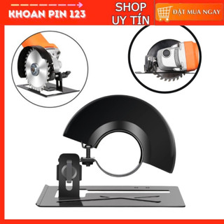 Giá đỡ máy mài có tấm chắn bảo vệ dùng cho máy cắt cầm tay 100mm