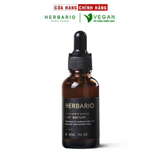 Serum mọc tóc Vỏ Bưởi và Bồ Kết Herbario 30ml