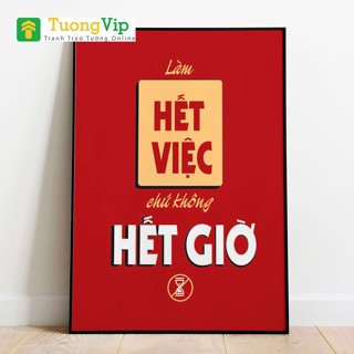  Tranh Laminate Bóng Gương - Tranh Treo Tường Trang Trí Văn Phòng Slogan Tạo Động Lực 7 - Tặng Kèm Đinh Đa Năng 