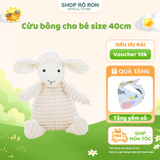 Cừu bông cho bé - Thú bông cho bé Sz 25cm - 30cm - 40cm - Shop Rô Ron