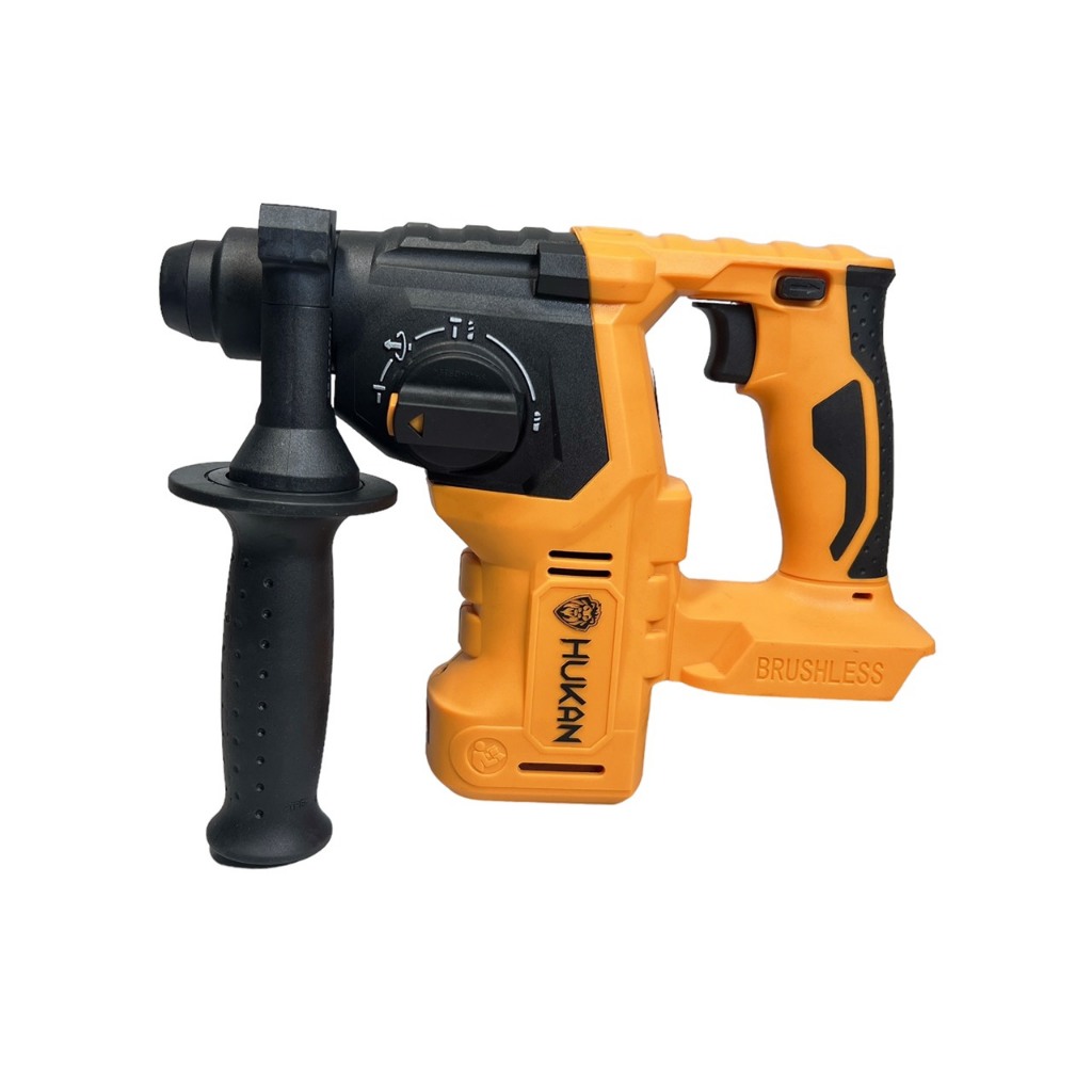 Thân Máy Khoan Bê Tông Pin HUKAN HM21-RH2706PLUS Tặng Kèm 5 Mũi  Động Cơ Không Thổi Than 4 Chức Năng