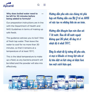 Sữa Aptamil Advanced Anh 800gr - 𝐁𝐞𝐞 𝐡𝐨𝐮𝐬𝐞