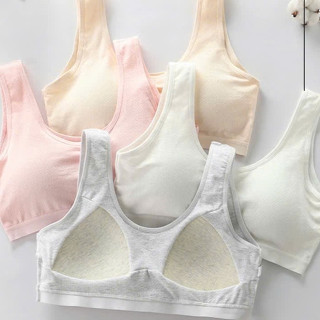 Áo Lót Bra Nữ Không Gọng Có Đệm Ngực Học Sinh Bra6020
