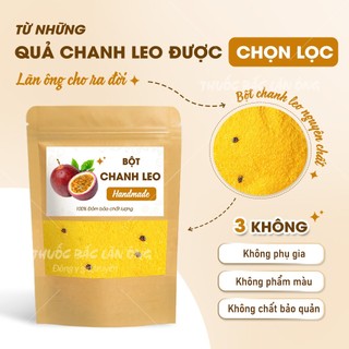 Bột chanh leo 100g (Bột chanh dây sấy lạnh nguyên chất) - Lãn Ông