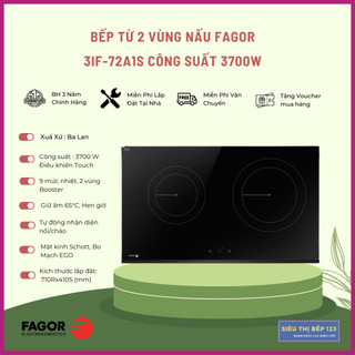 Bếp từ Fagor 3IF-72A1S (Gia nhiệt nhanh)