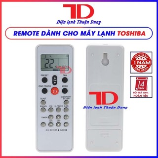 ĐIỀU KHIỂN DÙNG CHO MÁY LẠNH TOSHIBA