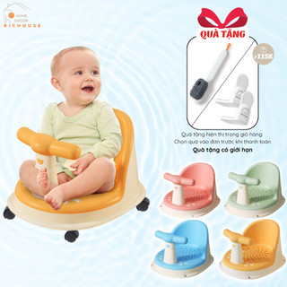 Ghế Tắm Ngồi Chống Trơn Trượt Cho Bé, Ghế Tập Ngồi Cho Bé Tiện Lợi, Ghế Trẻ Em Đa Năng Giúp Chăm Trẻ