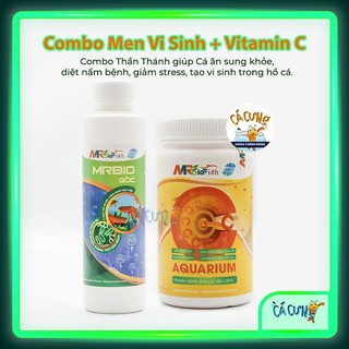 Combo Men Vi Sinh và Vitamin C của Mr Bio Fish (Hàng Công Ty)