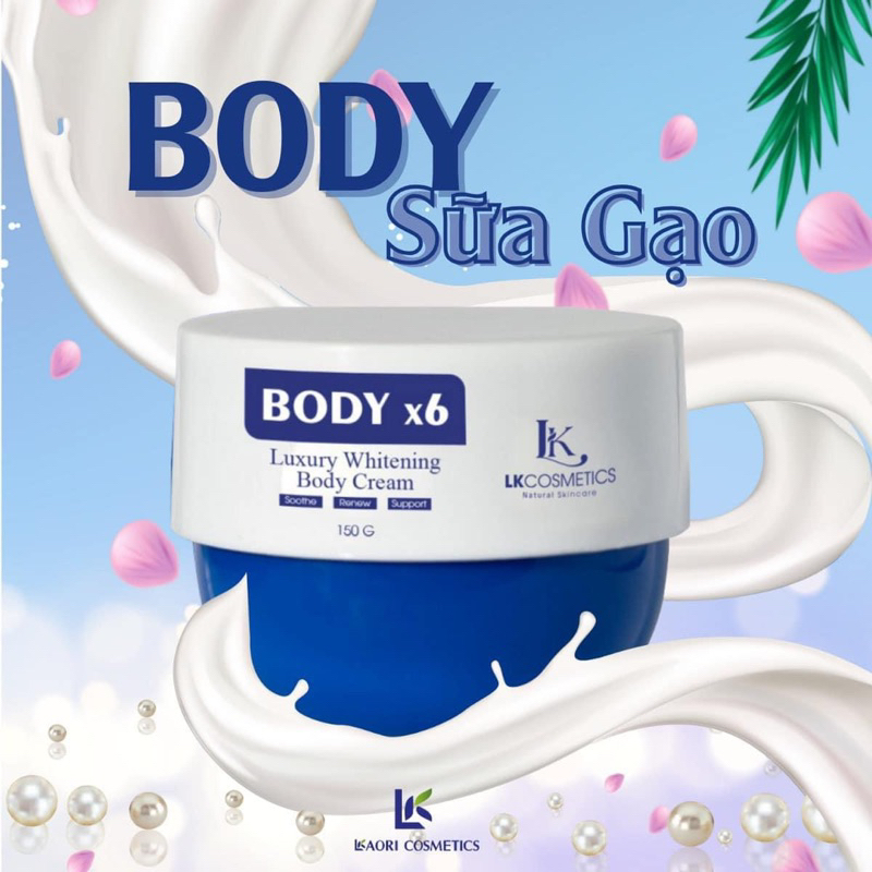kem body sữa gạo L’Kaori