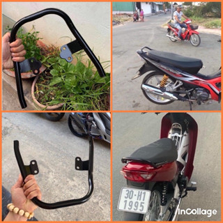 Tay Xách Nice Đen Sơn Tĩnh Điện Lắp Đặt Wave 50/100/110 Cực Chất.