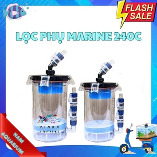 Lọc phụ Marine cao cấp trong suốt 240C ( Fi 12 16 20) cho bể cá, hồ thuỷ sinh
