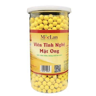 Viên tinh nghệ mật ong Mộc Lan - 250g, 500g