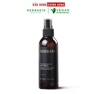 Nước xịt dưỡng tóc Vỏ Bưởi và Bồ Kết Herbario 100ml (pomelo peel & gleditsia) VEGAN - thuần chay