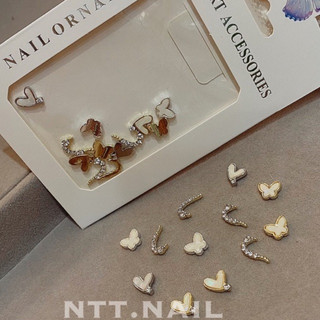 Set charm gắn móng tay