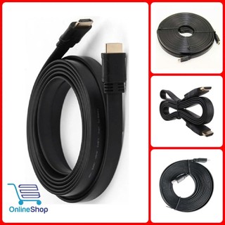 Dây cáp HDMI Full HD chuẩn 1.4 được thiết kế theo hình trụ tròn dài 1.5m khả năng chống nhiễu tốt