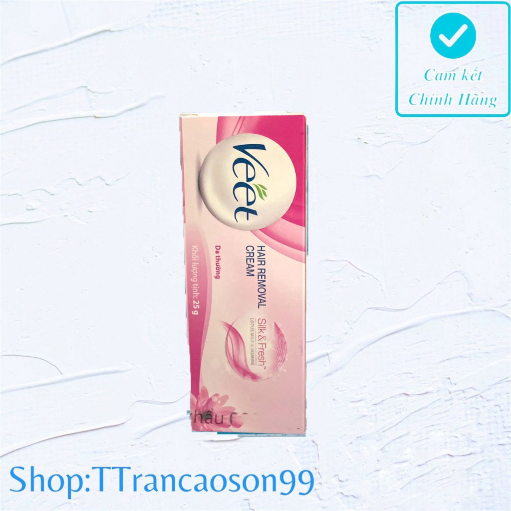 Kem tẩy lông da thường và da nhạy cảm VeetT 25g
