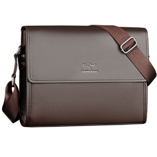 Cặp Túi chéo da cứng (dáng ngang) Jusendaisu (Ảnh thật) sư