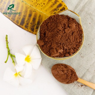 Bột cacao Nguyên chất Mẹ Rô 10-12% bơ cacao đóng zip. Có hồ sơ công bố, xuất hóa đơn công ty đầy đủ