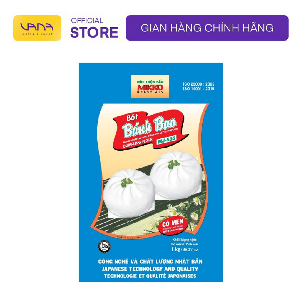 BỘT TRỘN SẴN LÀM BÁNH BAO MIKKO