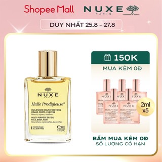 Dầu khô đa năng Nuxe Huile Prodigieuse Multi-Purpose Dry Oil 30ml