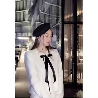 Nơ dài cài áo dạ, vest hot hit
