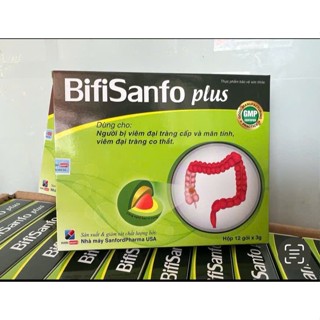 Thực phẩm chức năng men vi sinh Bifisanfo Plus hỗ trợ điều trị viêm đại tràng, hội chứng ruột kích thích