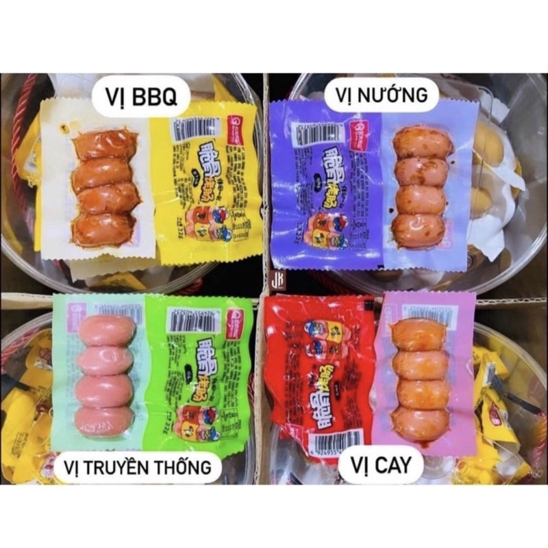 1 bịch 50 chiếc xúc xích sụn mini 4viên(22g/4 viên)