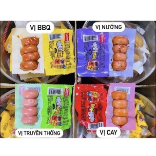 1 bịch 50 chiếc xúc xích sụn mini 4viên