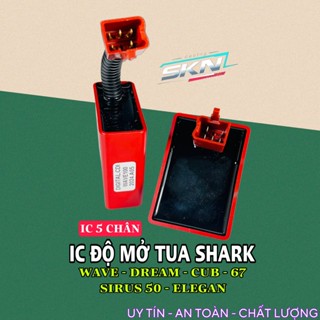 Ic SHARK mở tua cho xe Wave Dream Cub 67 Sirius 50 +mobin sườn shark chính hãng