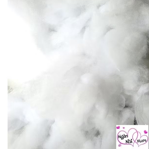 Bông Gòn Nhồi Gối Cao Cấp Trắng Mịn Đàn Hồi Cao