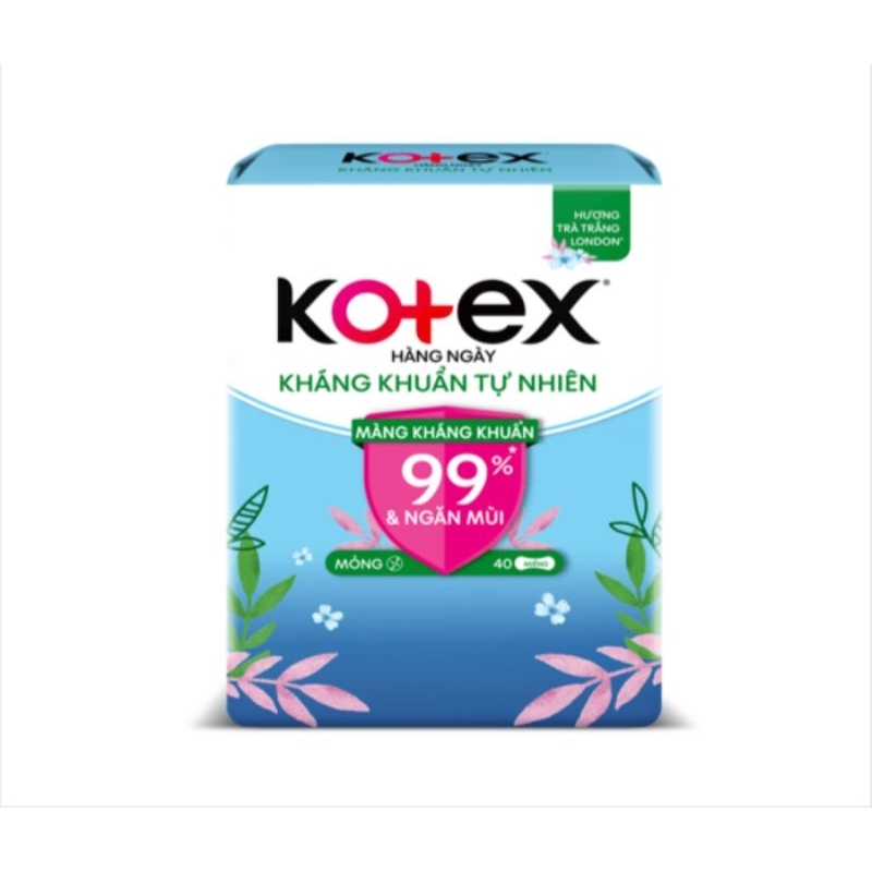 Băng vệ sinh Kotex hàng ngày 40 miếng