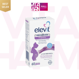 [DATE 27] Elevit DHA + Choline Pregnancy Bổ Sung DHA Choline Cho Mẹ Bầu & Giai Đoạn Thụ Thai 60 Viên