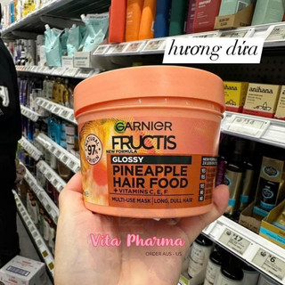 Kem Ủ Tóc Đa Công Dụng Garnier Fructis 390ml Hàng Nội Địa Úc