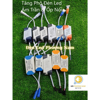 Driver đèn led âm trần và ốp trần (1 chế độ) - (Jack Kẹp & Jack Tròn)